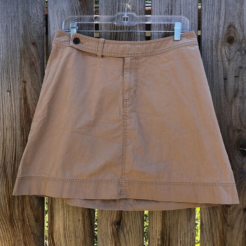 Water Girl by Patagonia Short Khaki Wrap Skirt